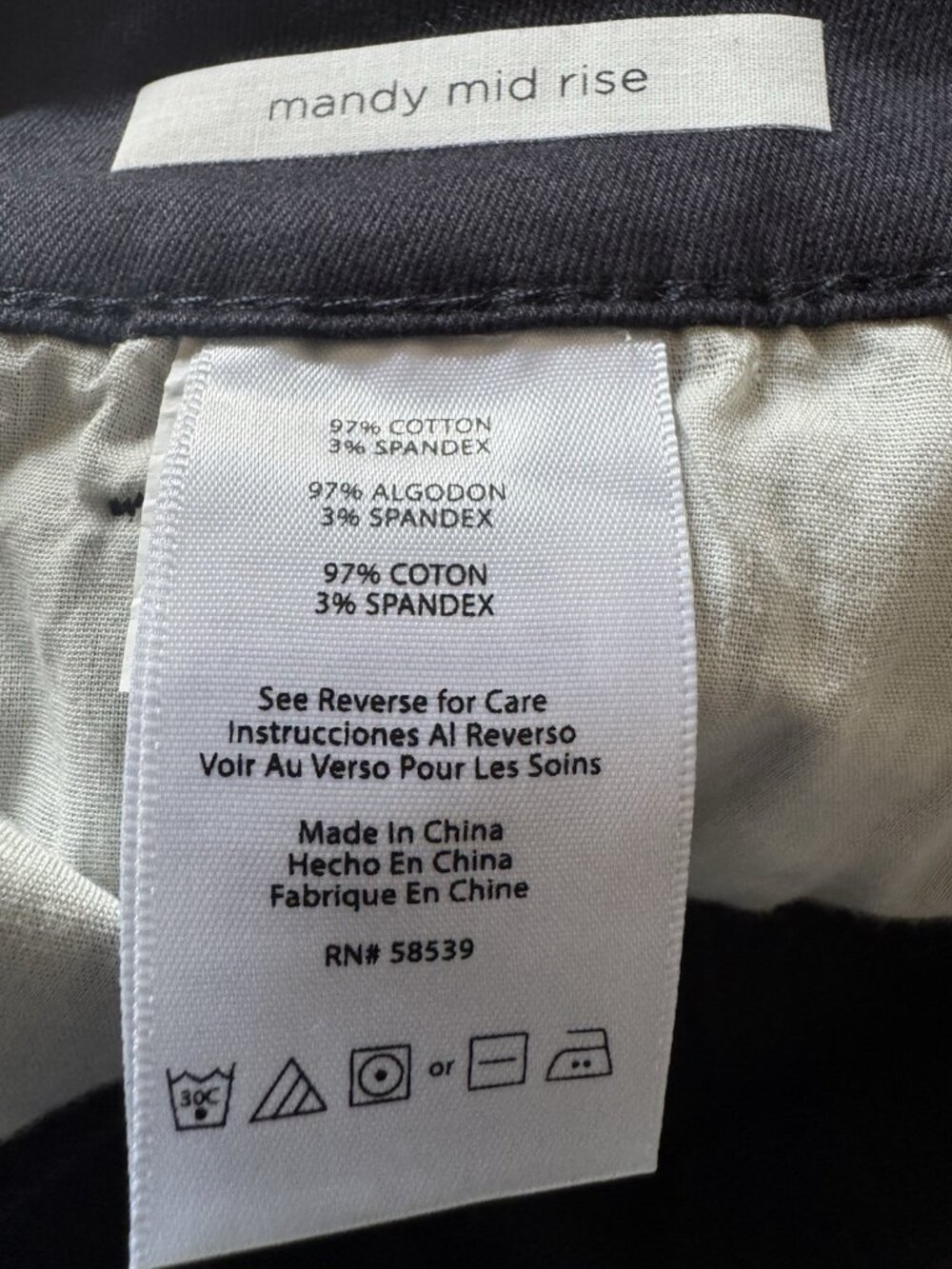 STS Blue Women Mid Rise Mandy Boot Cut Jeans Charcoal Grey Size 33 new - Picture 7 of 7